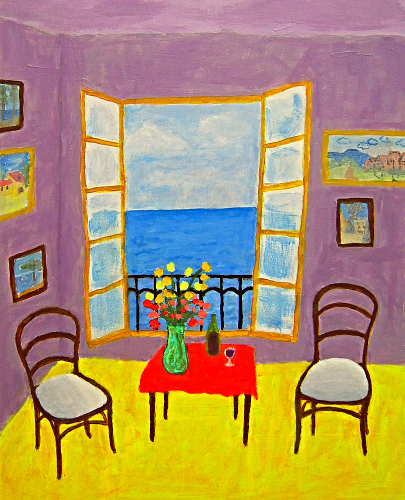 A Room in a Guest House on the French South Coast