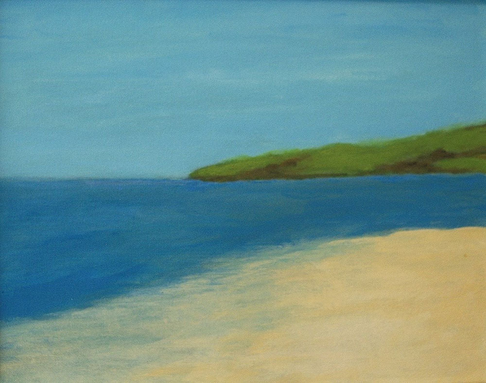 Evening- Grassy Headland & Beach