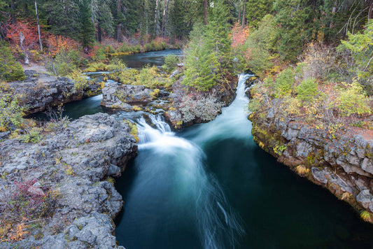 Woodruff Bridge Waterfall, Rogue River