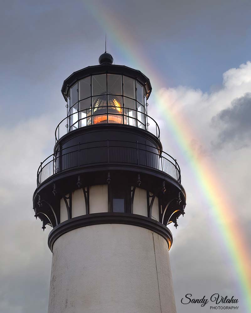 Yaquina Head Lighthouse Rainbow