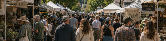 What I watch for at a farmers market — and it’s not (only) the art.