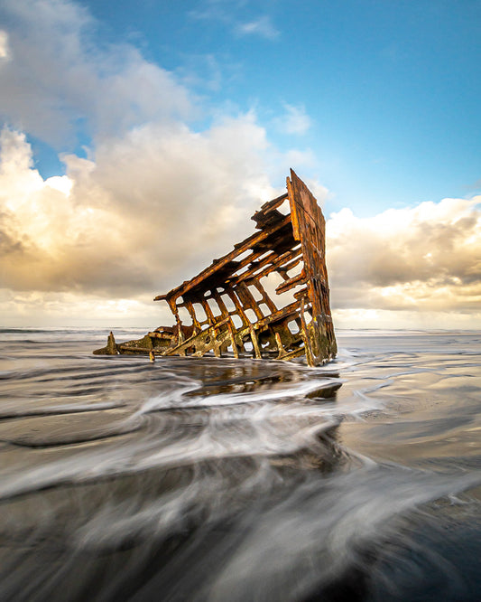 The Peter Iredale Shipwreck