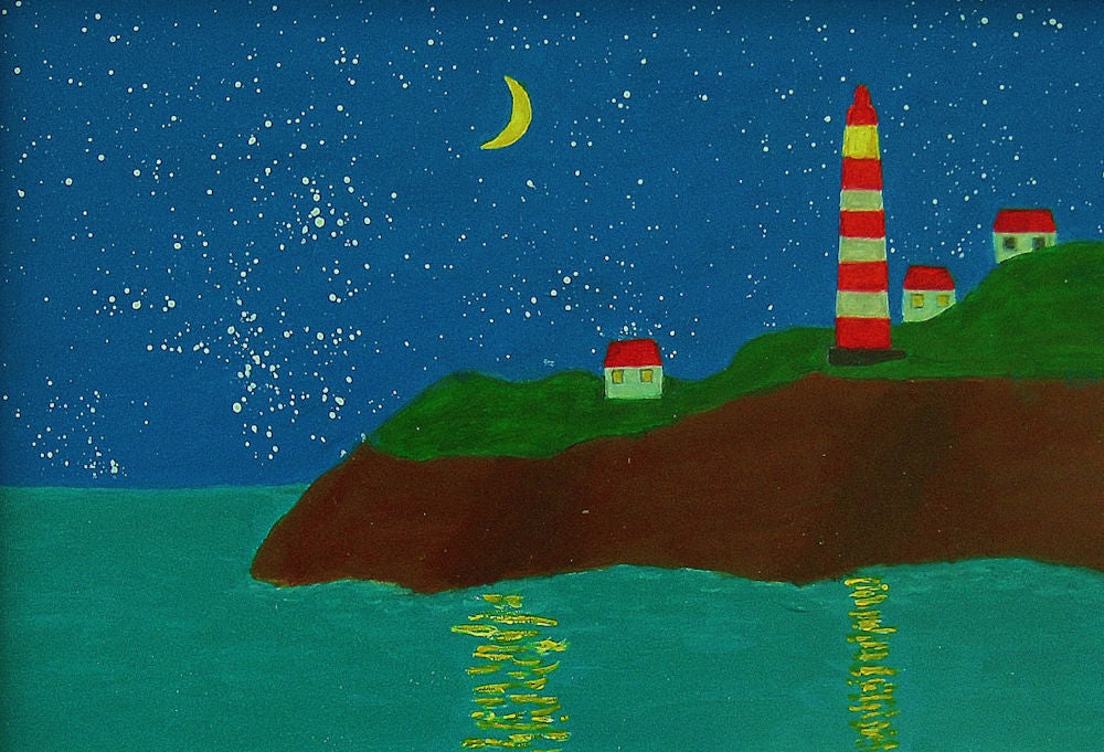 French Lighthouse- Two Nightlights