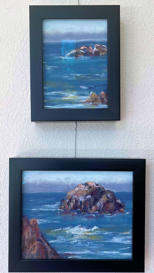 Face Rock Diptych